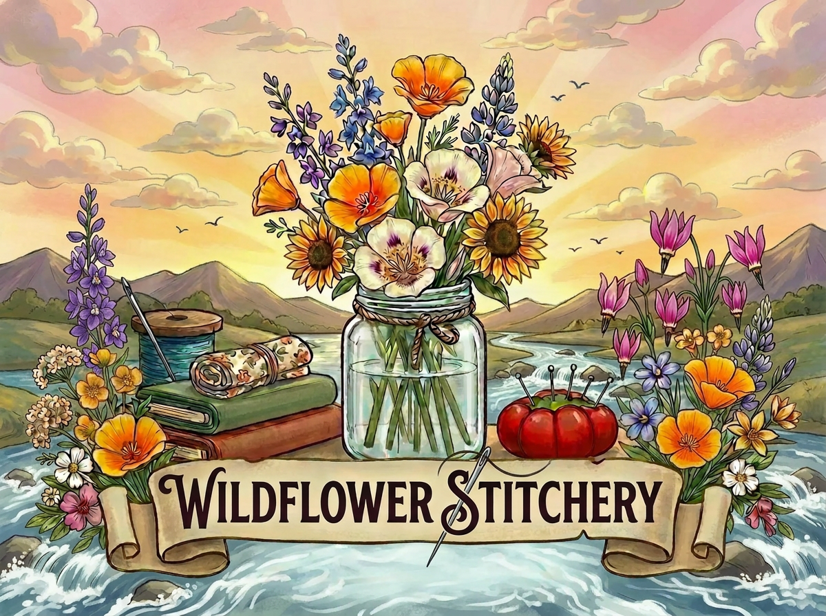 Wildflower Stitchery Logo