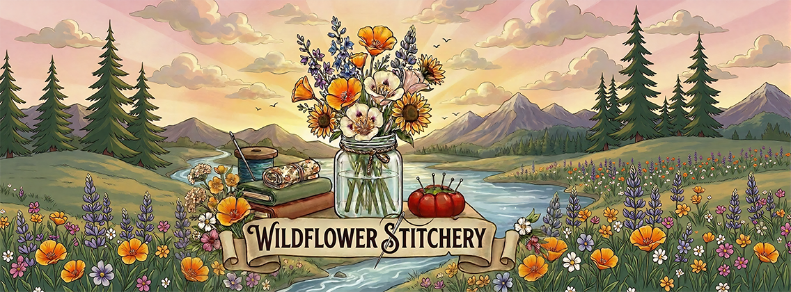 Wildflower Stitchery Logo